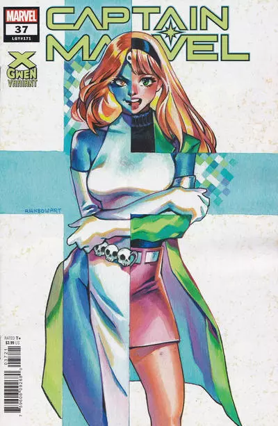 Captain Marvel #37 Gonzales X-Gwen Var Marvel Comics