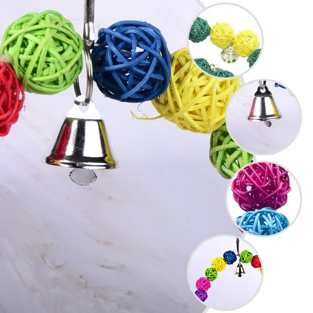 2 Pcs Papagei Spielzeug Zubehör Für Papageienkäfige Vogel Vögel Knete 2
