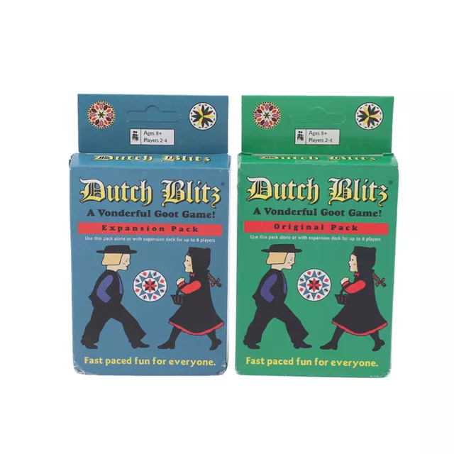 Dutch Blitz Original And Expansion Pack Set Card Game Great Family G-ou
