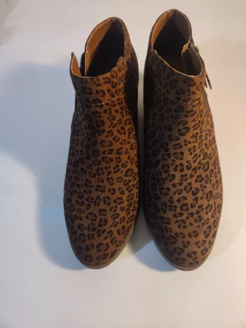Time and sales tru cheetah booties