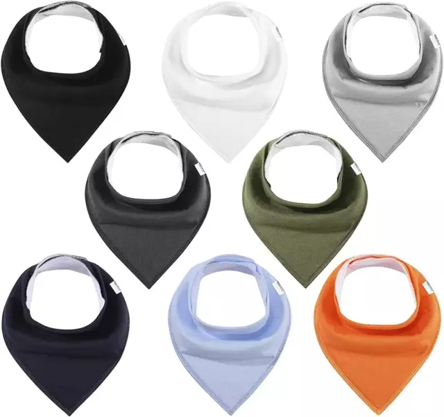 Baby Bibs for Unisex Colour for Drooling and Teething Super Soft and Absorbent