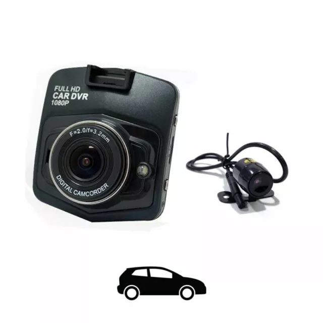 Cámara Delantera y Trasera (6 m) para Vehículo Dashcam CDP 900 con vigilancia 3