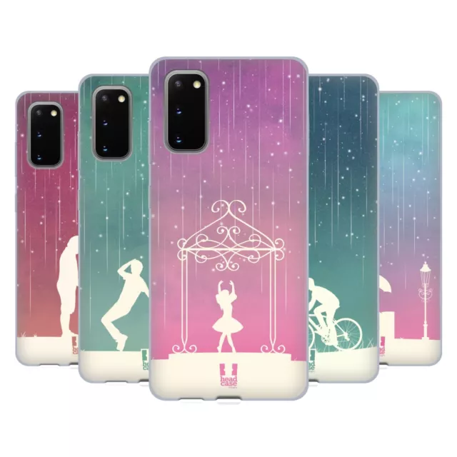 Head Case Designs Meteor Custodia Cover Morbida In Gel Per Samsung Telefoni 1