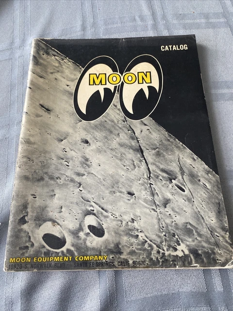 Original 1970 MOON Catalog Drag Racing HOT ROD Custom speed mooneyes Vintage V8 Original 1970 MOON Catalog Drag Racing HOT ROD Custom speed mooneyes Vintage V8