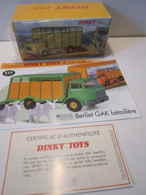 CAMION ATLAS DINKY Toys Berliet Stradair Plateau EUR 20,00 - FR - 3