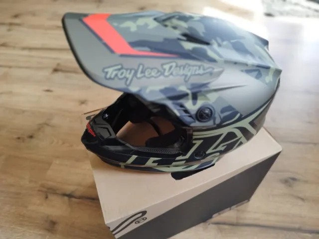 Troy Lee Designs GP Overload Camo Helm Fullface Enduro Offroad MX Crosshelm
