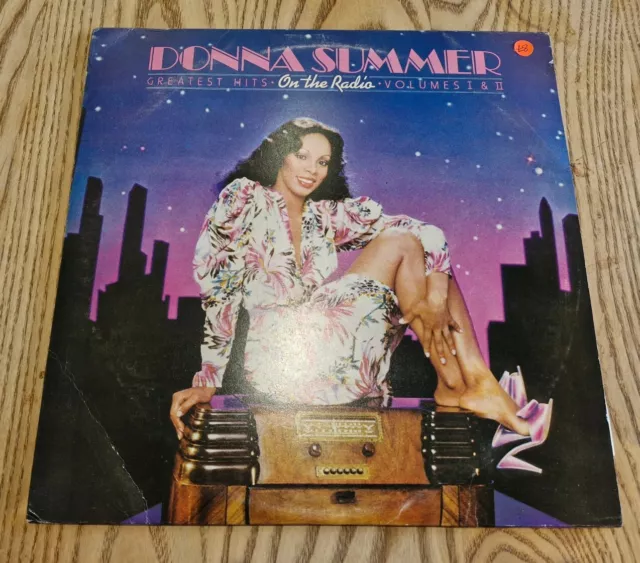 DONNA SUMMER - ON THE RADIO 1979 UK 1st DOUBLE VINYL LP GREATEST HITS VOL.l & ll