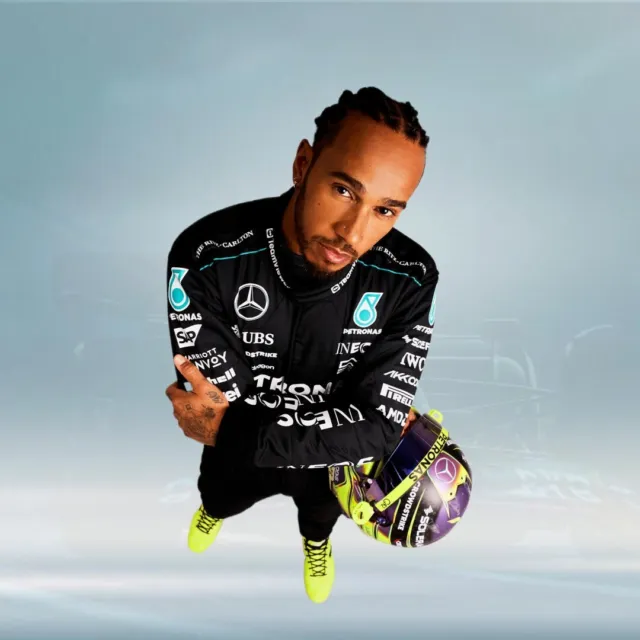2024 Lewis Hamilton Mercedes Amg Petronas F1 Replica Race Suit