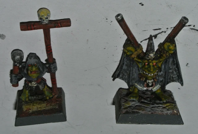 2 GOBLINS  metal ral partha warhammer citadel tsr grenadier  games workshop