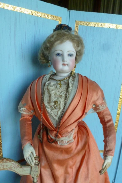 Fashion Doll A F. GAULTIER 54 cm Antique Doll Reproduction
