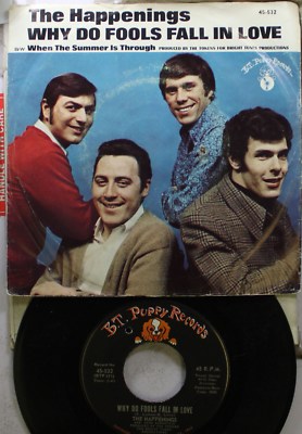 EMI Été Vin Why Do Fools Fall IN Love 17.8cm Vinyle Emi 1977 