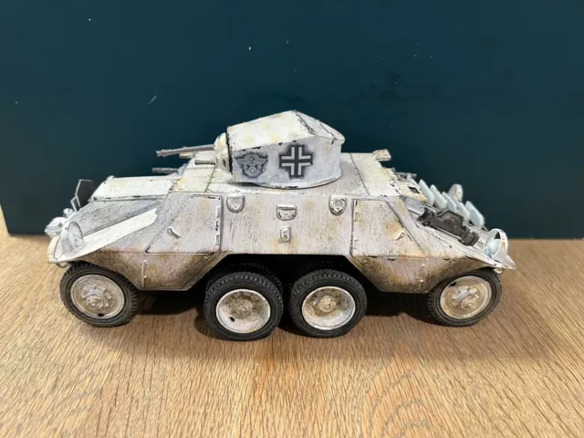 King & Country : Politzei Blindé Voiture (Hiver) . WW2. sans Boîte & Ancien