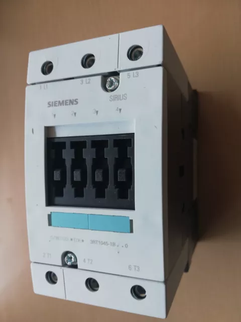 Siemens Schütz,37KW,80A,Spule: 24V/DC,3RT1045-1BB40,3S,NEU,OVP,3RT Nr.51