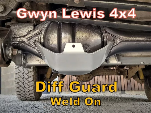 Land Rover Discovery  2 Diff Guard Weld On Heavy Duty Front or Rear gwynlewis4x4