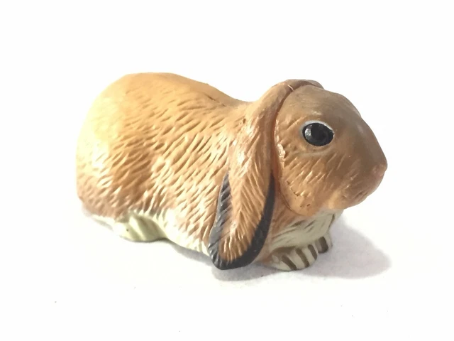 JAPAN FURUTA KAIYODO Lop-eared Rabbit Pet Animal Realistic Mini Figure ...