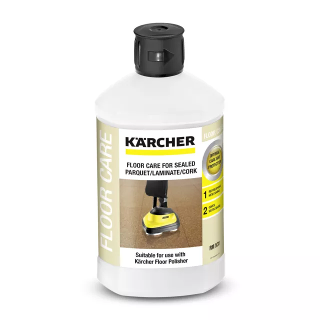 Karcher RM531 Sealed Parquet Laminate Floor Care Cleaning Detergent 6.295-777.0