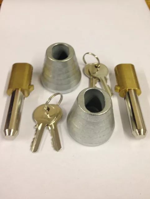 Roller Shutter Bullet LOCKS OVAL/ HOUSINGS high security 6 pin anti drill locks