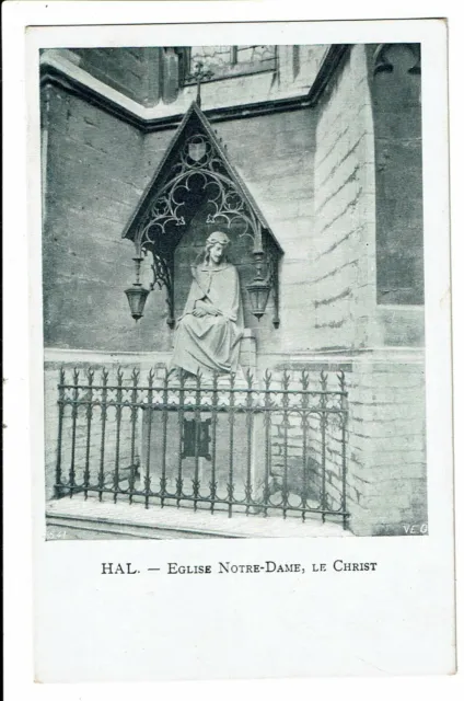 CPA - Carte postale - Belgique - Hal -Eglise Notre Dame - Le Christ -VM2944