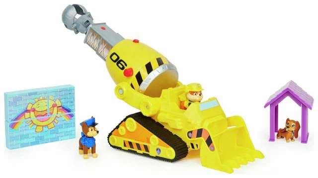 Rubbles Rig PAW PATROL MOVIE Rubble's Deluxe Construction Truck Great Gift For Kids ...
