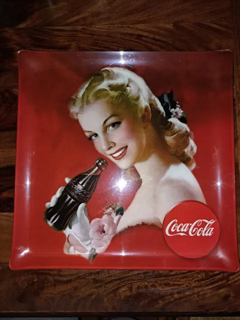 Bandeja Coca-Cola , Edición Colección Francesa, Fabricado Por Platex....