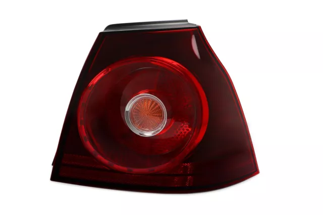 Controlador de lámpara VW Golf MK5 R32 luz trasera derecha rojo oscuro exterior 04-09 OEM