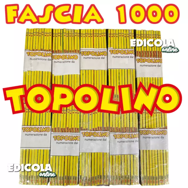 Lotto Fumetti TOPOLINO Fascia 1000 Originale anni 70 Vintage da Collezione Rari