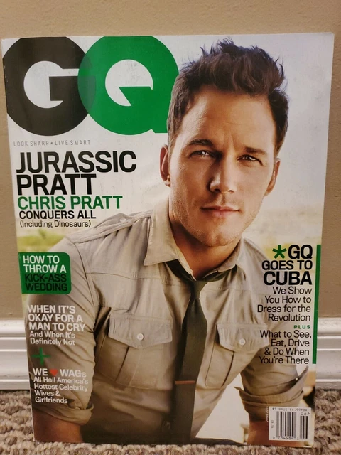 GQ Magazine June 2015 Issue Chris Pratt Cover No Label