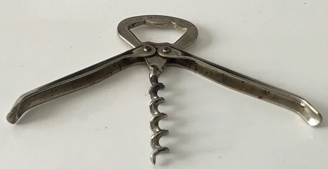 Vintage corkscrew con apribottiglie della DDR Marca DREKO.