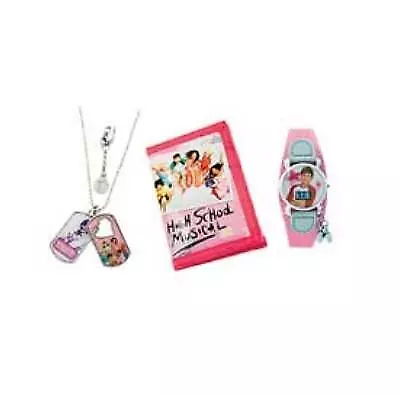 Disney Girls High School Musical Wallet, Watch and Dotages Gift Set