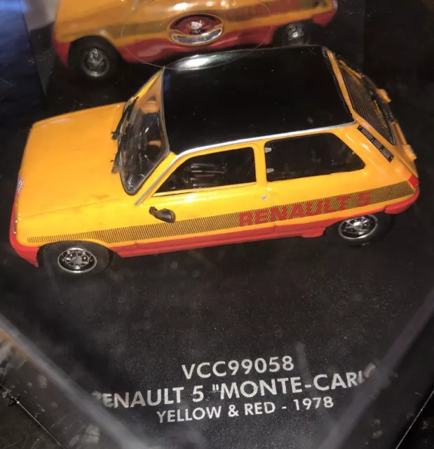 Renault 5 « Monte Carlo «  Yellow And Red 1978 1/43 Édition Limitée Vitesse