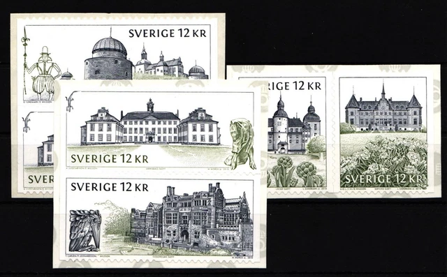 Schweden 2739-2743 postfrisch Schlösser #IK558