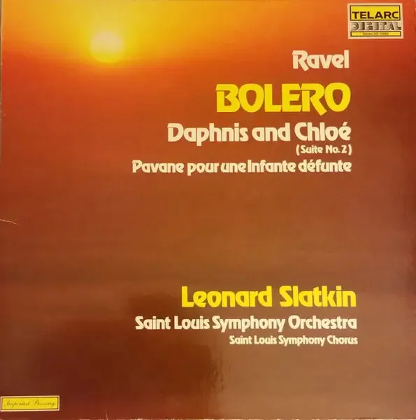 Ravel Bolero / Daphnis Et Chloé NEAR MINT Telarc Vinyl LP