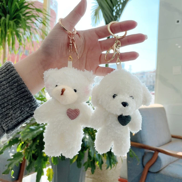 Porte-clés Poupée Peluche Kpop 8 Cm – Mignon Accessoire Sac D'École, Sac à Dos Ou Clés (Style Idol)