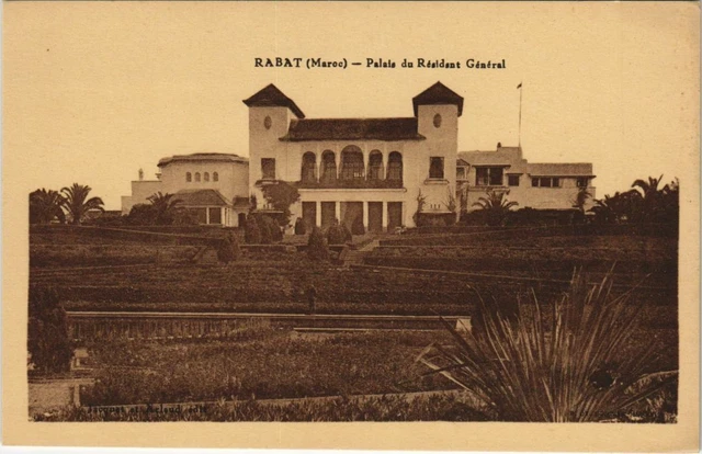 CPA AK MOROCCO RABAT Palace of the Resident General (31410)