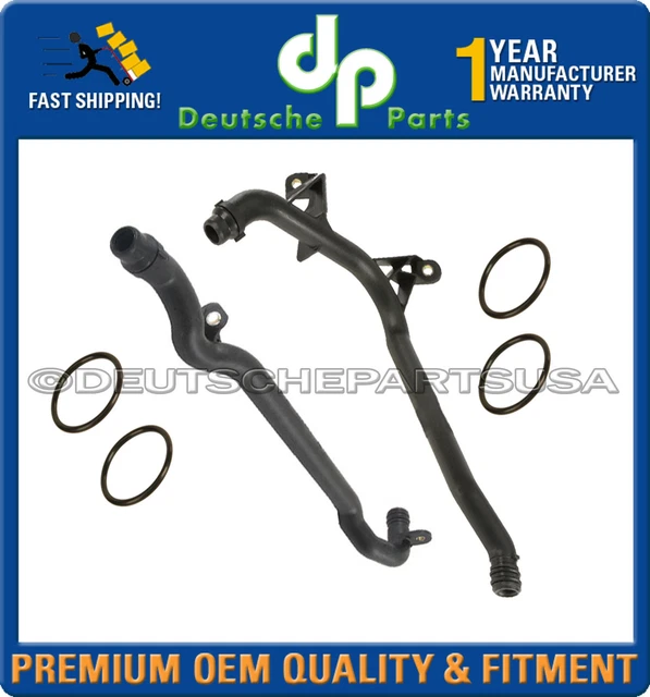 WATER + ENGINE HEATER INLET COOLANT PIPE 11531705210 + 11537502000 For