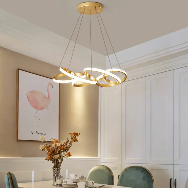 Modern Ceiling Chandelier Nordic Style Pendant Light Hang Ceiling Lamp Fixture