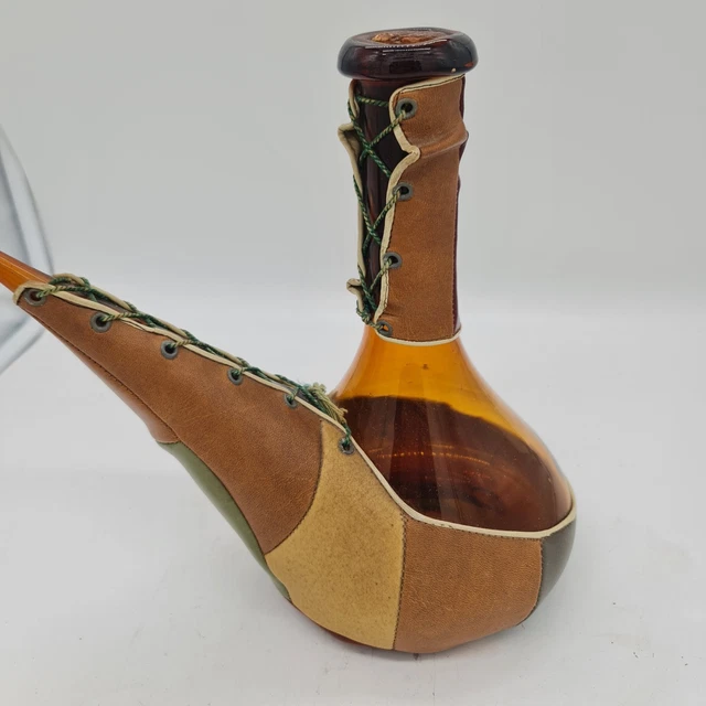 Pichet Ancien En Verre Ambre – Style Georges Sand – Fabrication Française