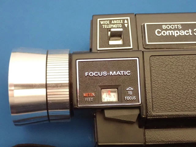 VINTAGE BOOTS COMPACT 3000 Power Zoom Video Camera £10.80 - PicClick UK