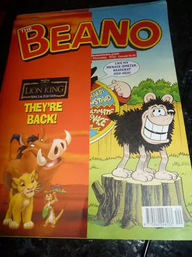 THE BEANO Comic - Issue No 3198 - Date 01/11/2003 -  UK PAPER COMIC