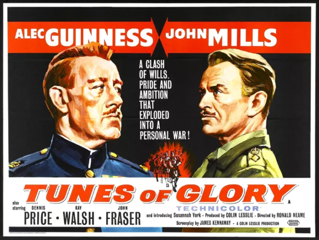 Tunes of glory Alec Guinness movie poster print #21