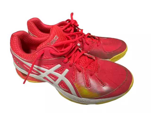 ASICS Women Gel Academy 6 Netball Trainers Shoes UK 8 - VGC