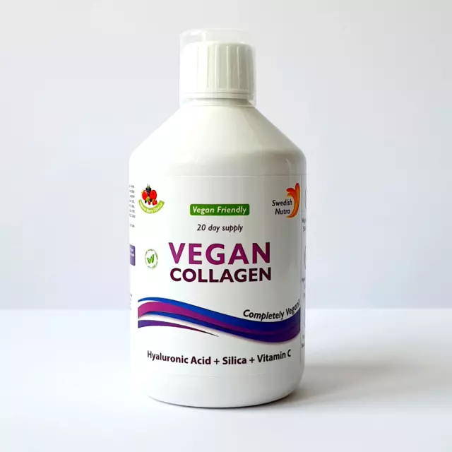 Beauty Drink Colágeno vegano, Acido Hialuronico y Vitaminas para la piel 500 ml