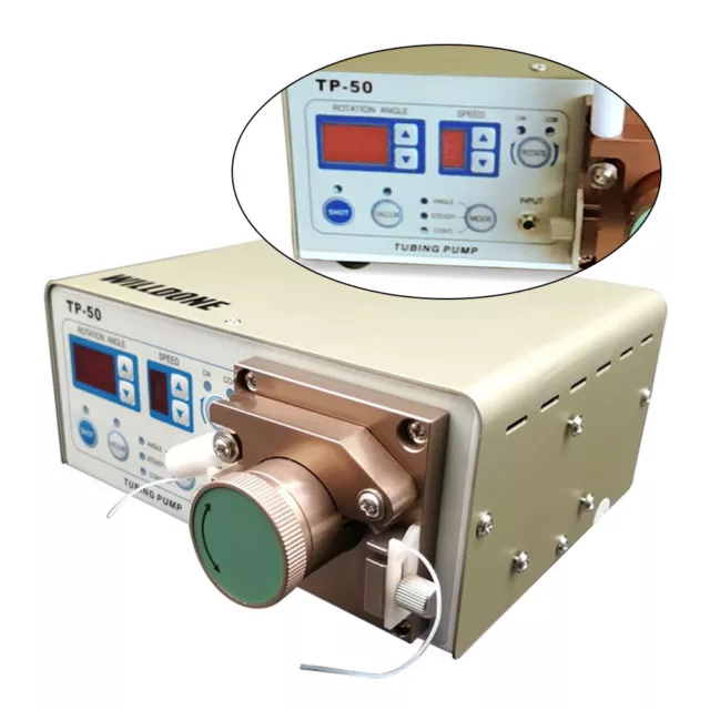 1Pc LCD Display Control TP-50 Peristaltic Gluing Dispenser Automatic/Manual Mode