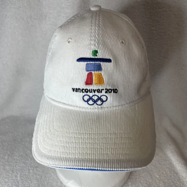 Vancouver 2010 Winter Olympic Games XXI Corduroy Adjustable Baseball Cap Hat Men