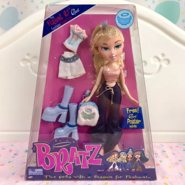 Bratz Doll Flaunt It Cloe Vintage 2002 Rare NIB New In Box Unopened MGA VTG