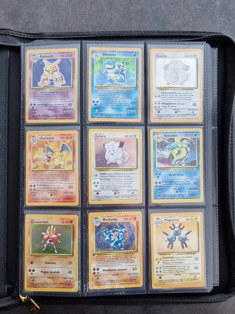 CARTE POKÈMON SET Base 1999 COMPLETO ITALIANO Unlimited 102/102 ...