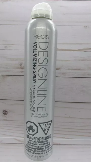 DESIGNLINE Volumizing Spray 9 oz  Regis Volumizing Hair Spray Provides Volume