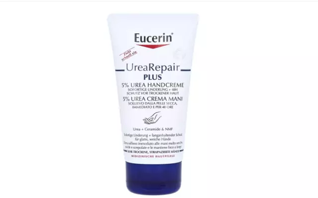 Crema de manos Eucerin UreaRepair Plus 5%, 75 ml, PZN 11678099