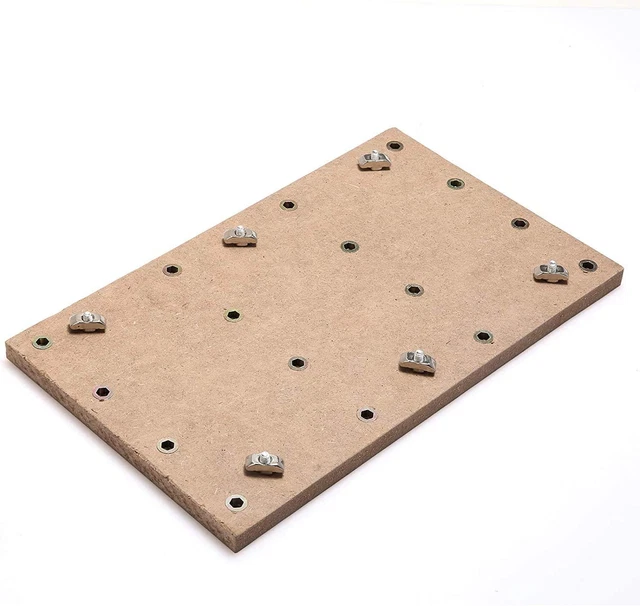 CNC MDF Spoilboard Table for 3018 CNC Router Machine, 30 X 18 X 1.2Cm (11-4/5''X