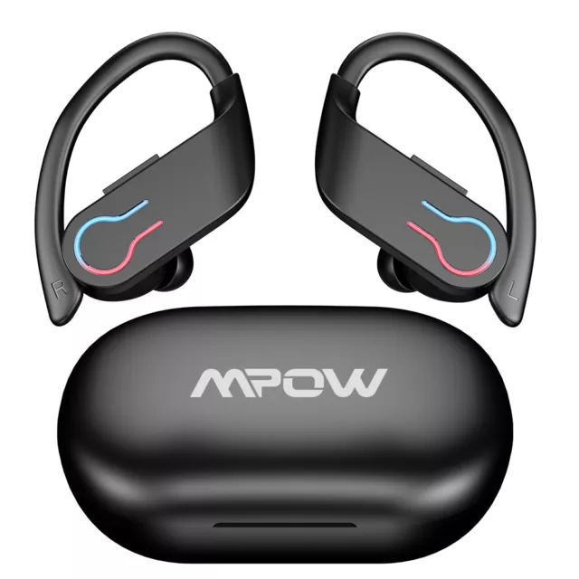 MPOW Wireless Bluetooth TWS True Headphones Sport Running Bass Headset Earbuds